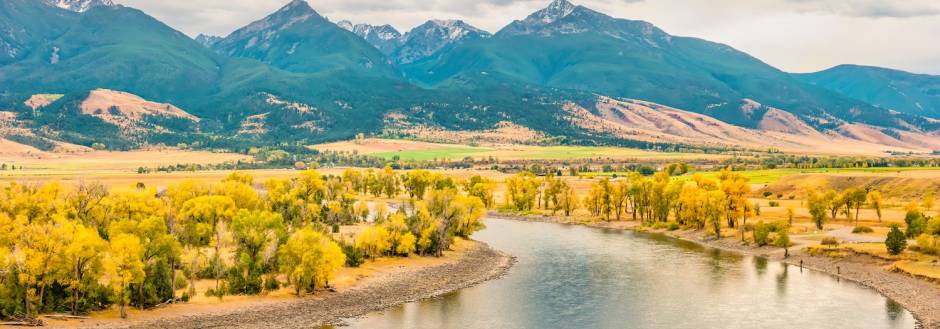 yellowstone river in paradise valley